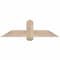 Ekena Millwork Eugene Smooth Timber Gable Bracket, Douglas Fir, 48"W x 14"H x 5 1/2"D x 5 1/2"F, 7/12 Pitch GBW048X14X0606EUG00SDF - alternate 1